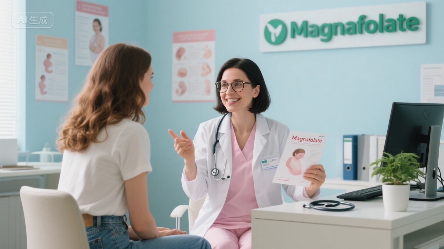 Генотип TT під час вагітності? Не панікуйте — Magnafolate® точно усуває підвищений ризик гомоцистеїну